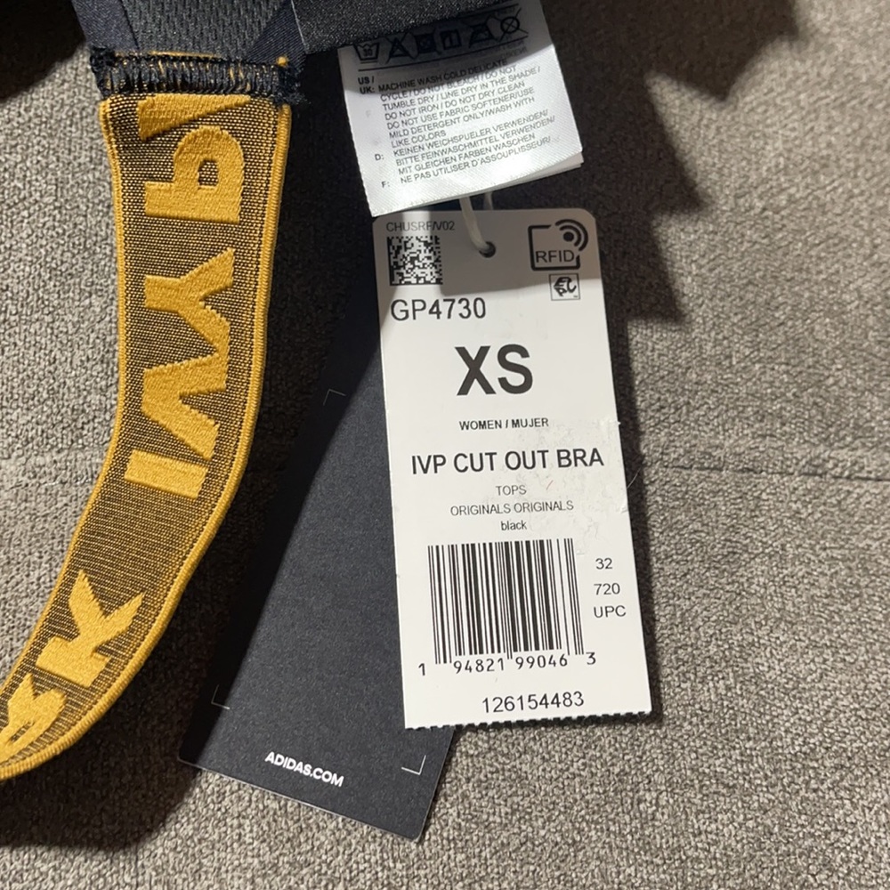 π₯°π₯°Adidas IVY PARK Cut Out Medium Support Braπ₯°π₯° - Picture 7 of 7